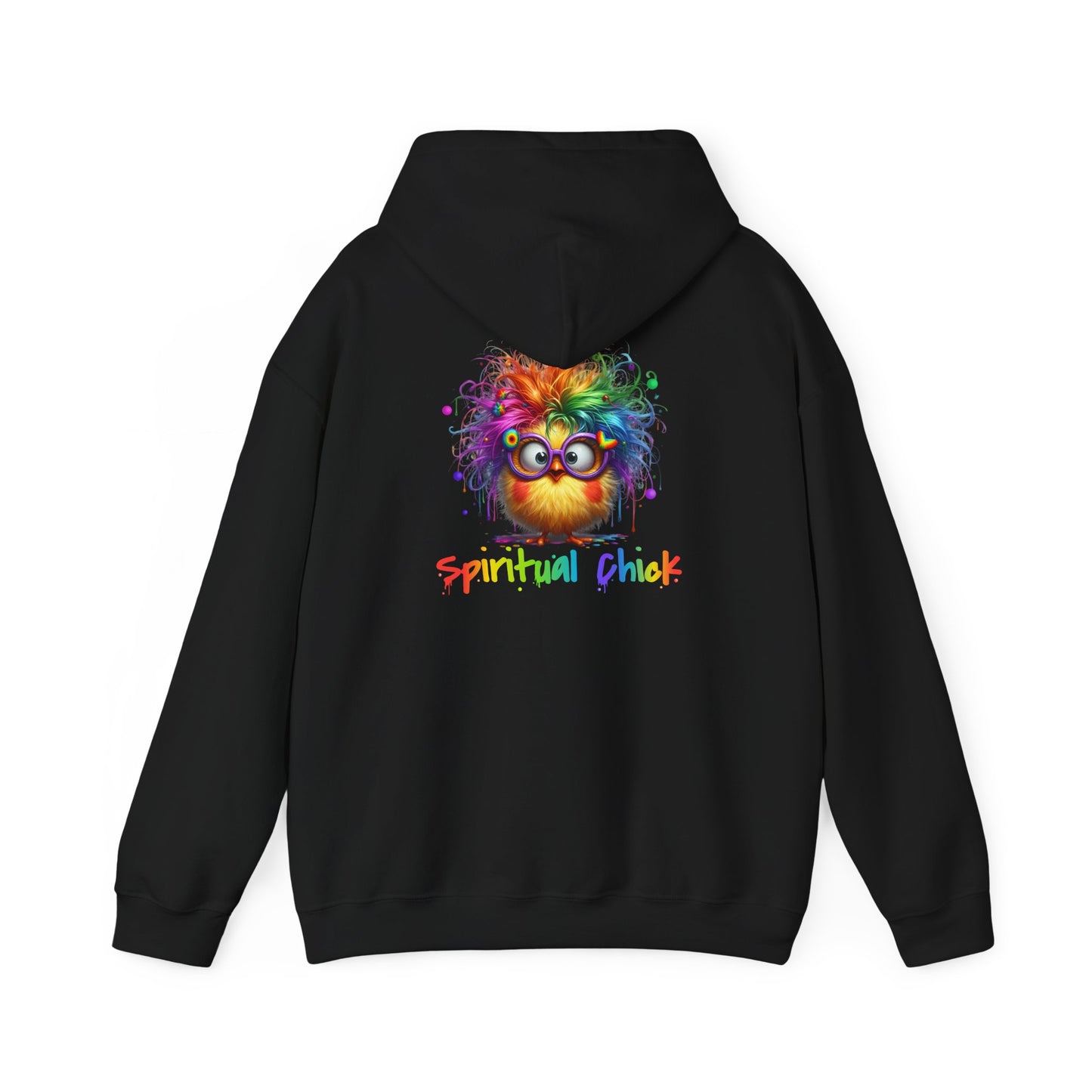 Spiritual Chick – Cute High-Vibe Rainbow Hoodie