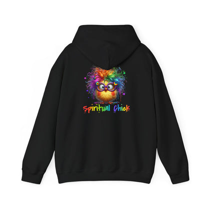 Spiritual Chick – Cute High-Vibe Rainbow Hoodie