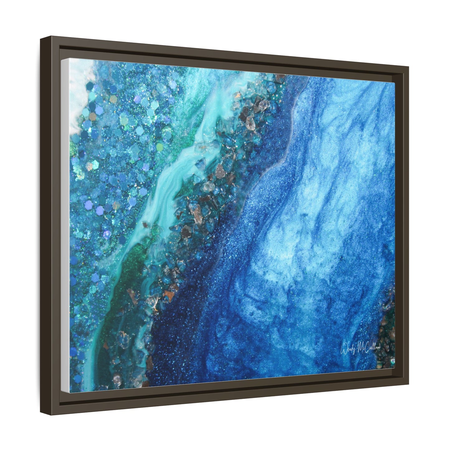 Elucidation Framed Print - Opulence