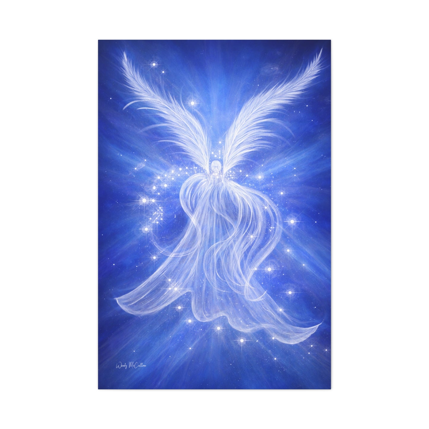 Archangel Michael Canvas Print – Protection, Strength and Divine Guidance