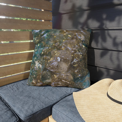 Dioptase Opulence Outdoor Pillow - Patio Cushion
