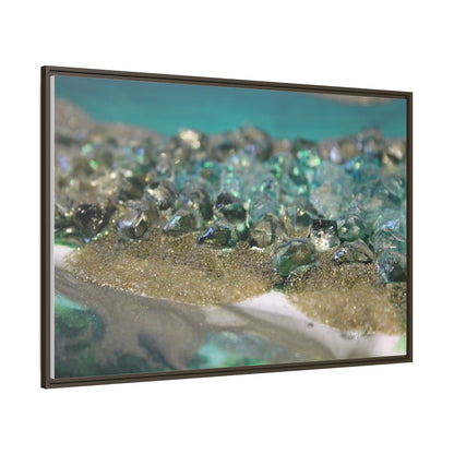 Dioptase Framed Print - Elegance