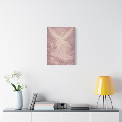 Archangel Chamuel Canvas – Love, Peace & Heart Healing