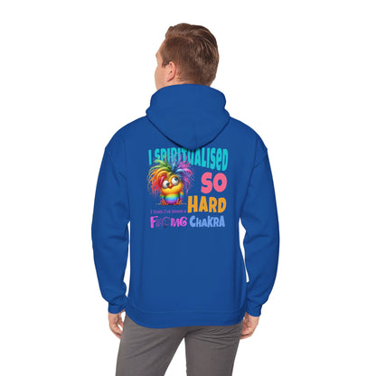 I Spiritualised Too Hard… I Think I’ve Blown a Chakra – Funny Rainbow Chick Hoodie