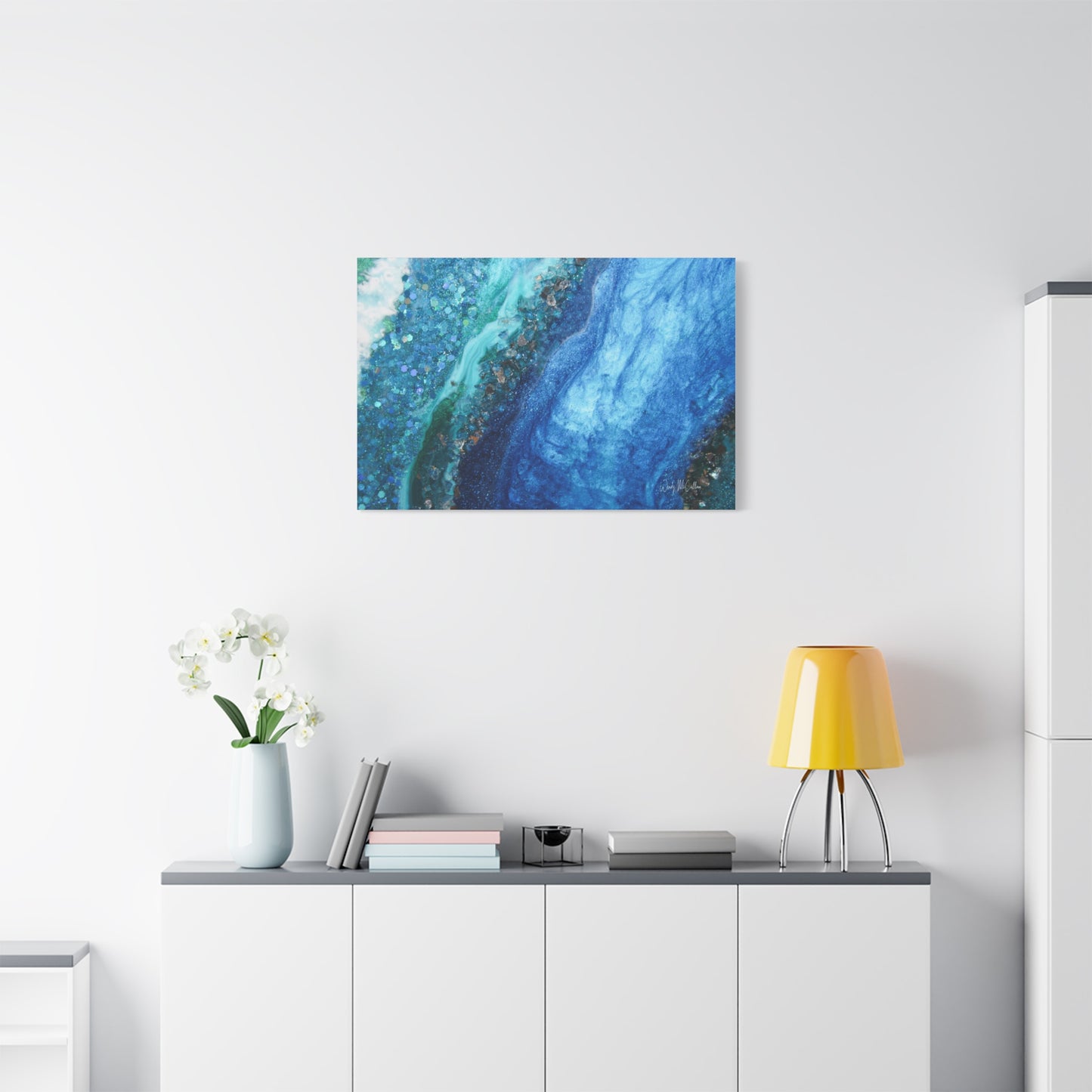 Elucidation Canvas Wall Art - Opulence