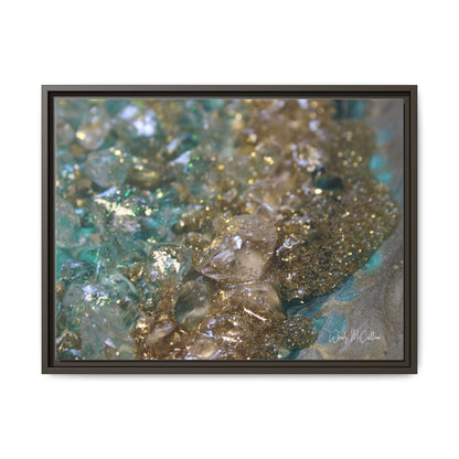 Dioptase Framed Print - Opulence
