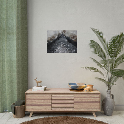 Grey Moonstone Fine Art Print - Elegance