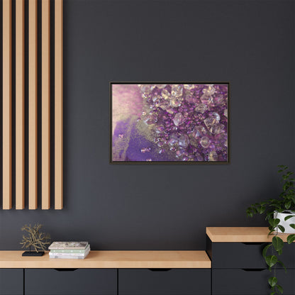 Amethyst Dreams Framed Print - Opulence