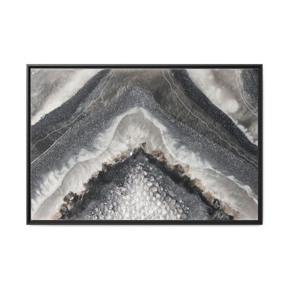 Grey Moonstone Framed Print - Splendour