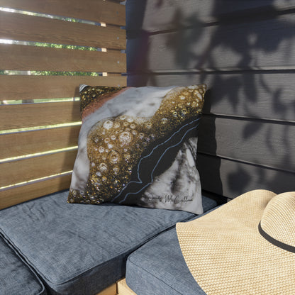 Alchemy Elegance Outdoor Pillow - Patio Cushion