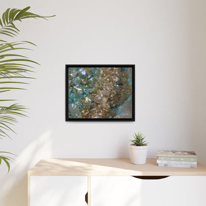 Dioptase Framed Print - Opulence