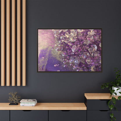Amethyst Dreams Framed Print - Opulence