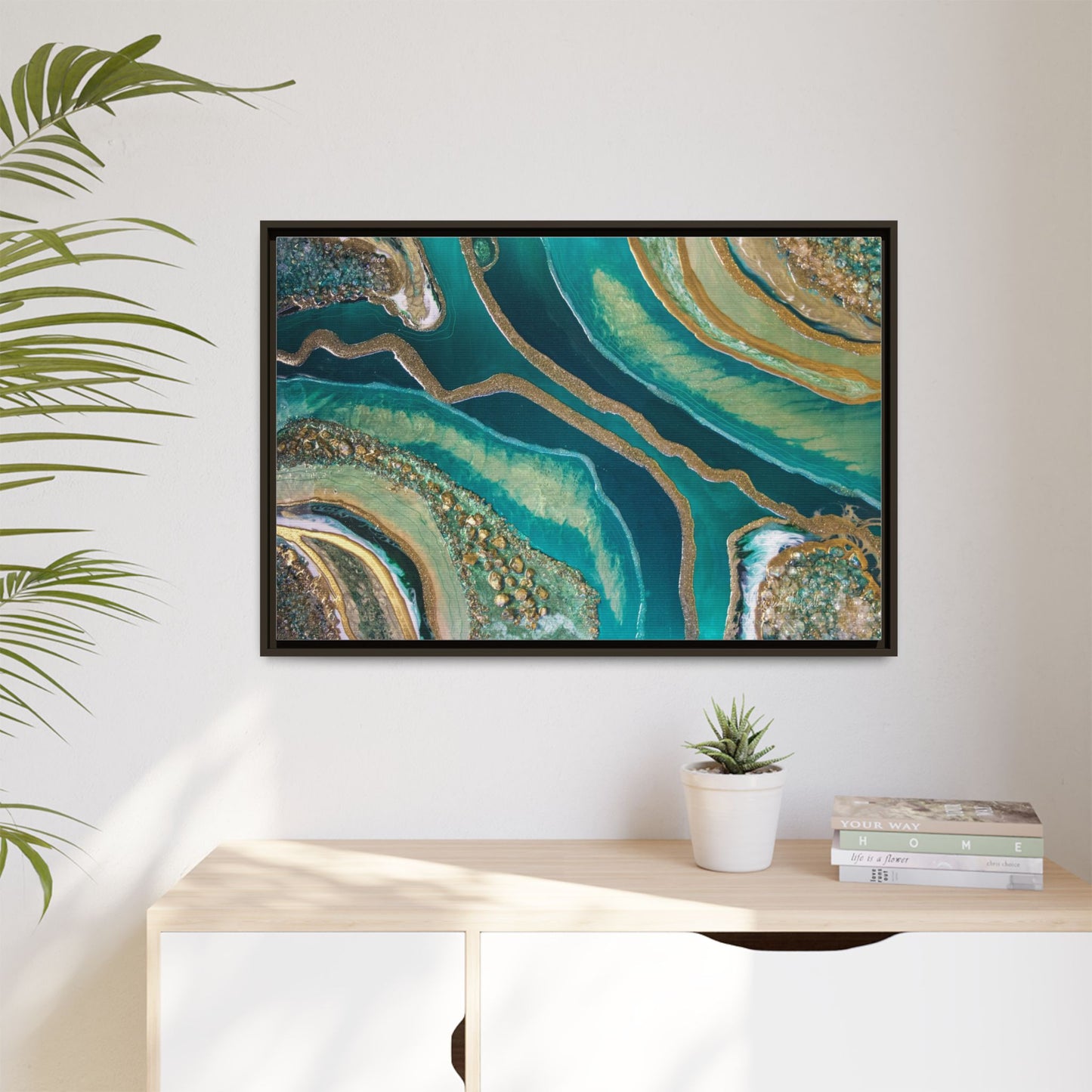 Dioptase Framed Print - Splendour