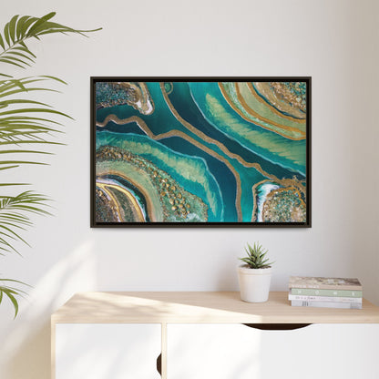 Dioptase Framed Print - Splendour