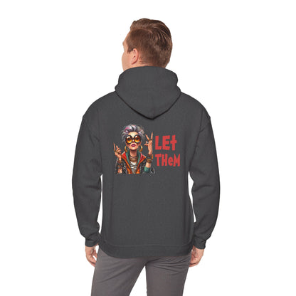 Let Them – Bold Attitude Woman in Her Prime Empowerment Hoodie
