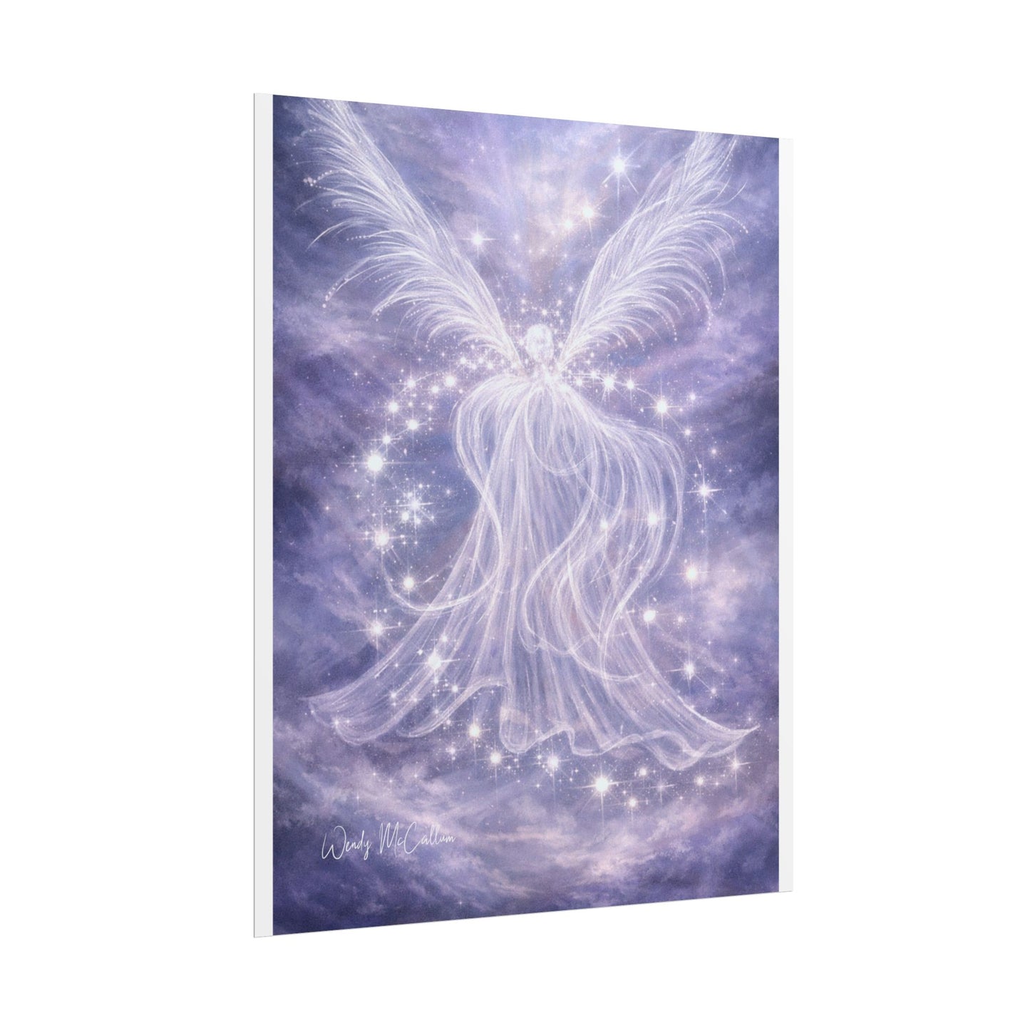 Archangel Jeremiel – Fine Art Print | Angel of Insight, Life Review & Spiritual Clarity