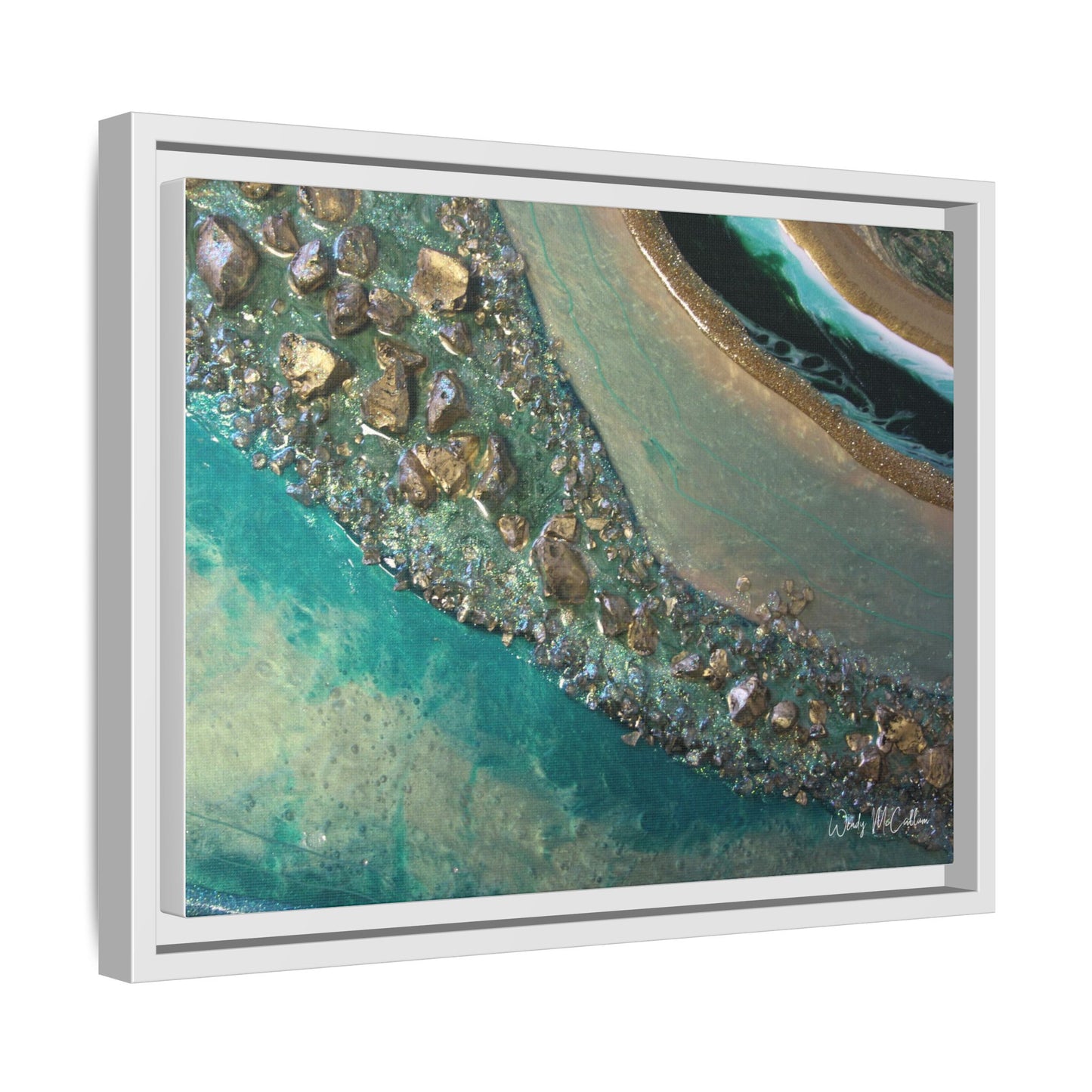 Dioptase Framed Print - Grace