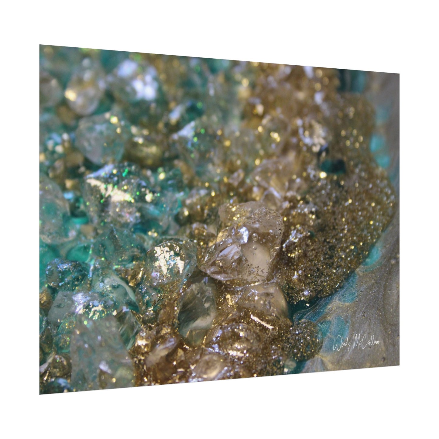 Dioptase Fine Art Print - Opulence