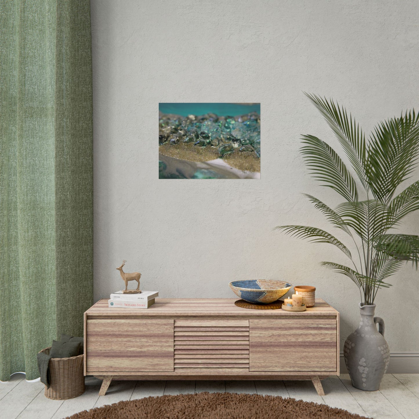 Dioptase Fine Art Print - Elegance