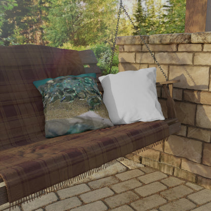 Dioptase Elegance Outdoor Pillow - Patio Cushion