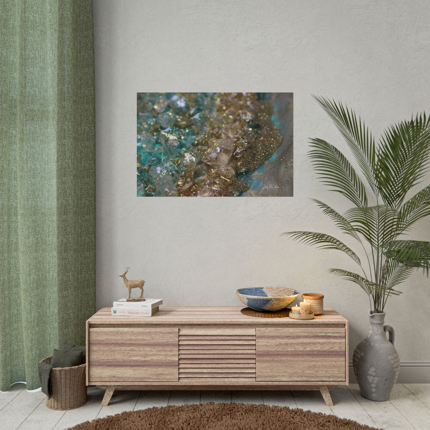 Dioptase Fine Art Print - Opulence