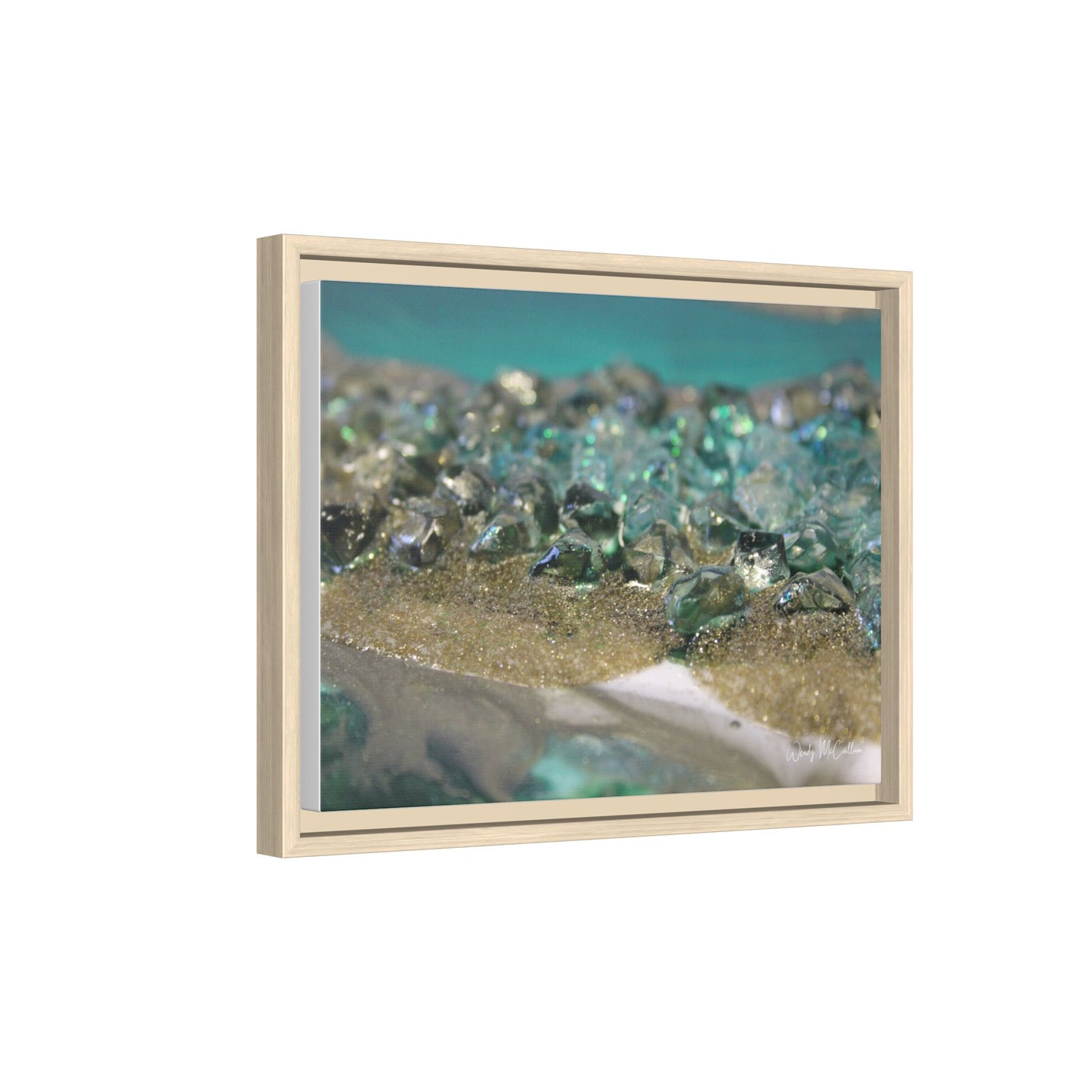Dioptase Framed Print - Elegance