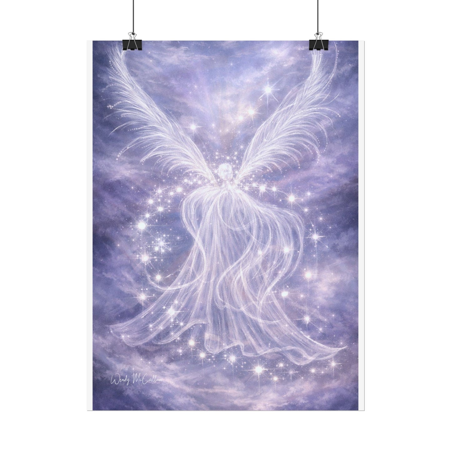 Archangel Jeremiel – Fine Art Print | Angel of Insight, Life Review & Spiritual Clarity