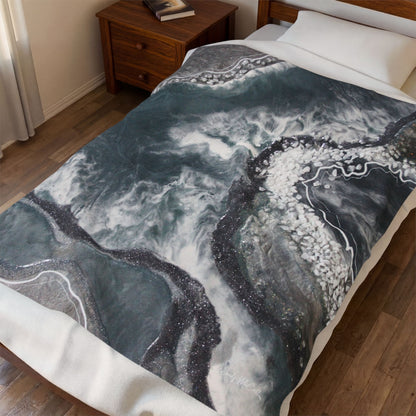 Vista Opulence - Velveteen Plush Blanket