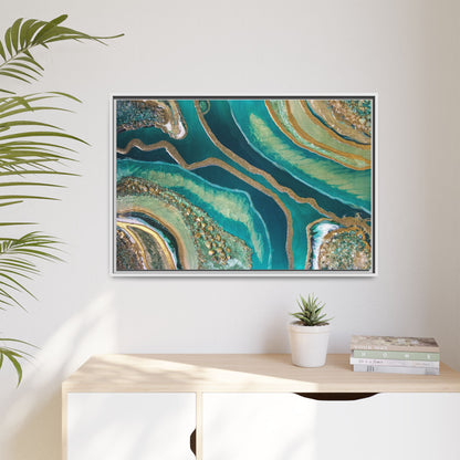 Dioptase Framed Print - Splendour
