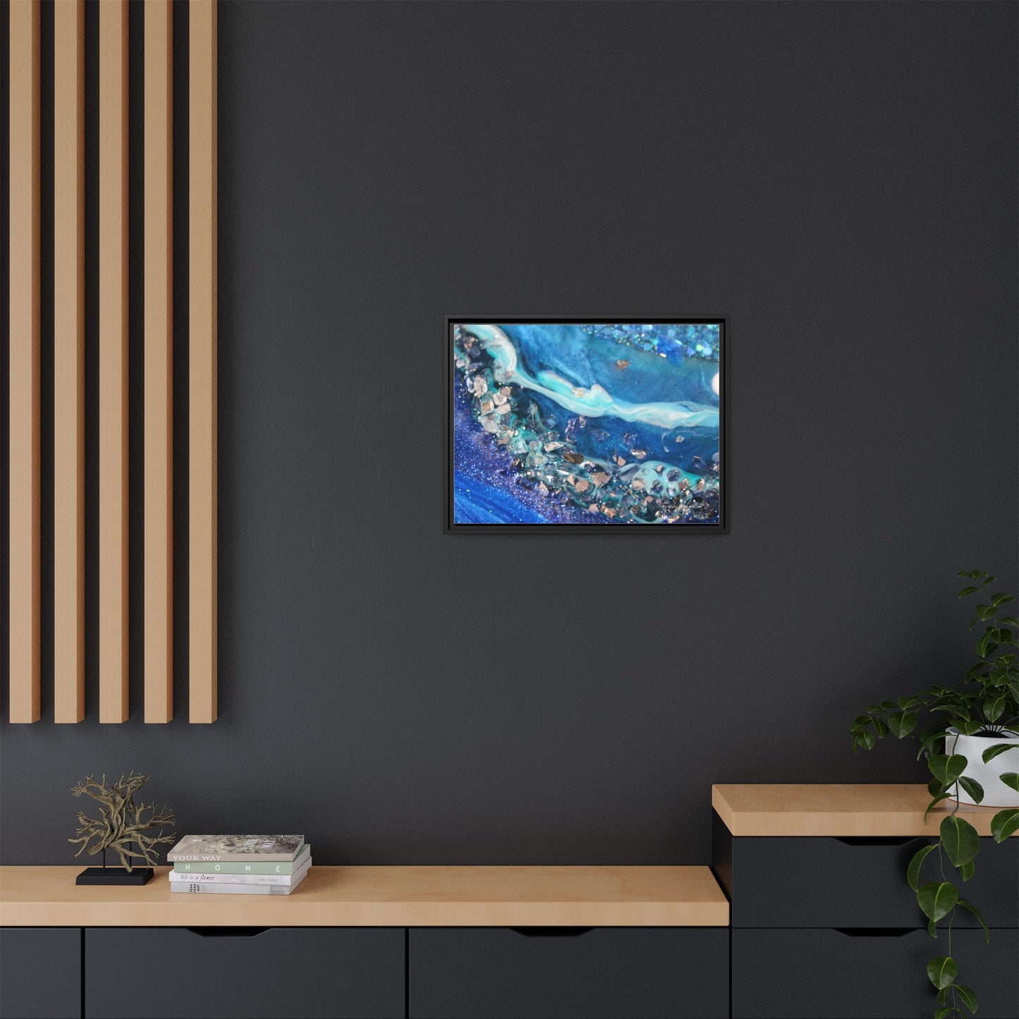 Elucidation Framed Print - Elegance