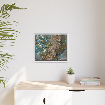 Dioptase Framed Print - Opulence