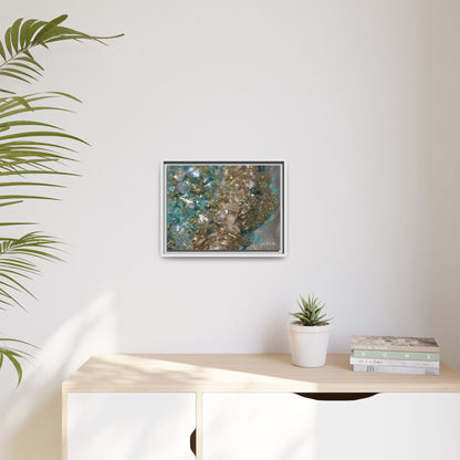 Dioptase Framed Print - Opulence