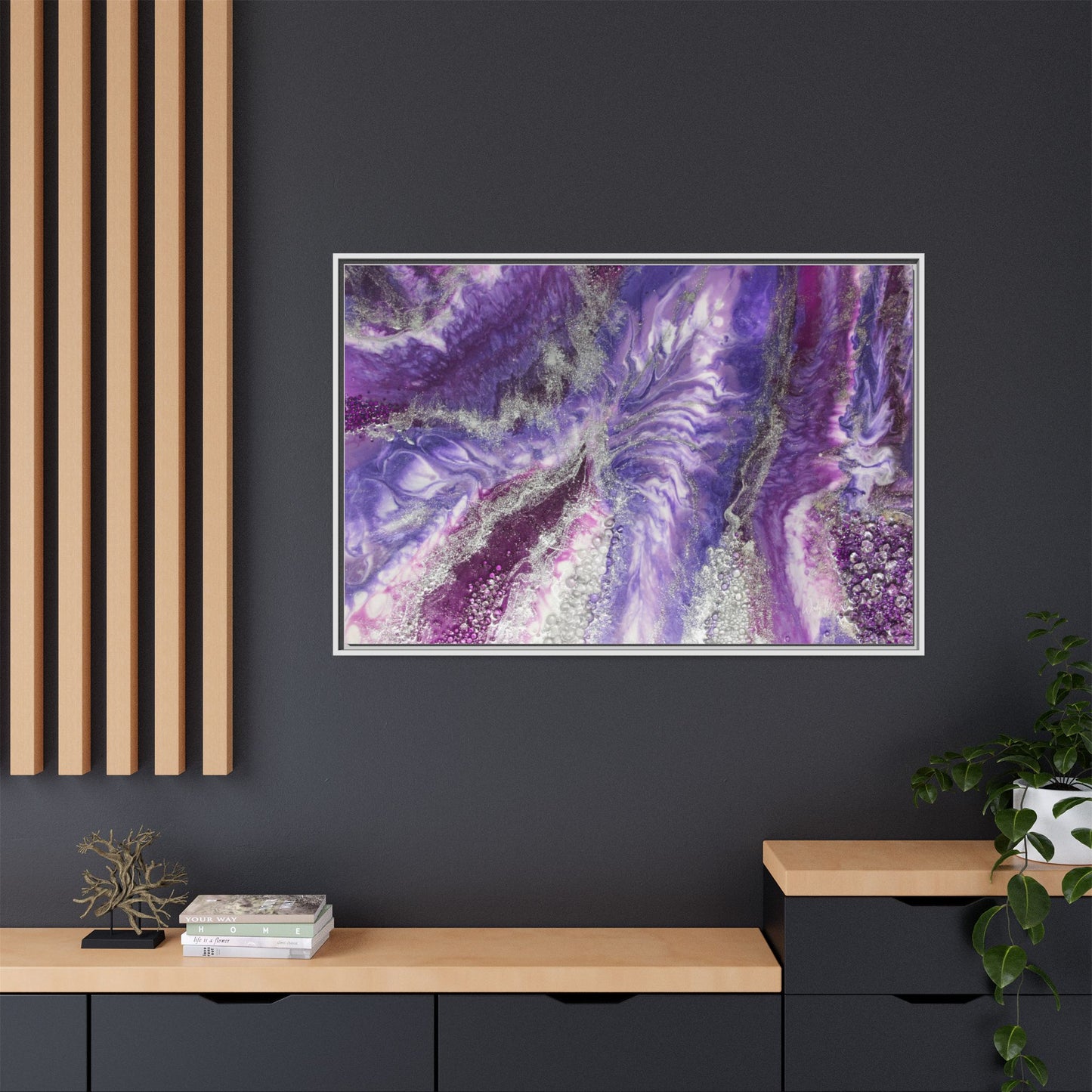 Amethyst Dreams Framed Print - Splendour