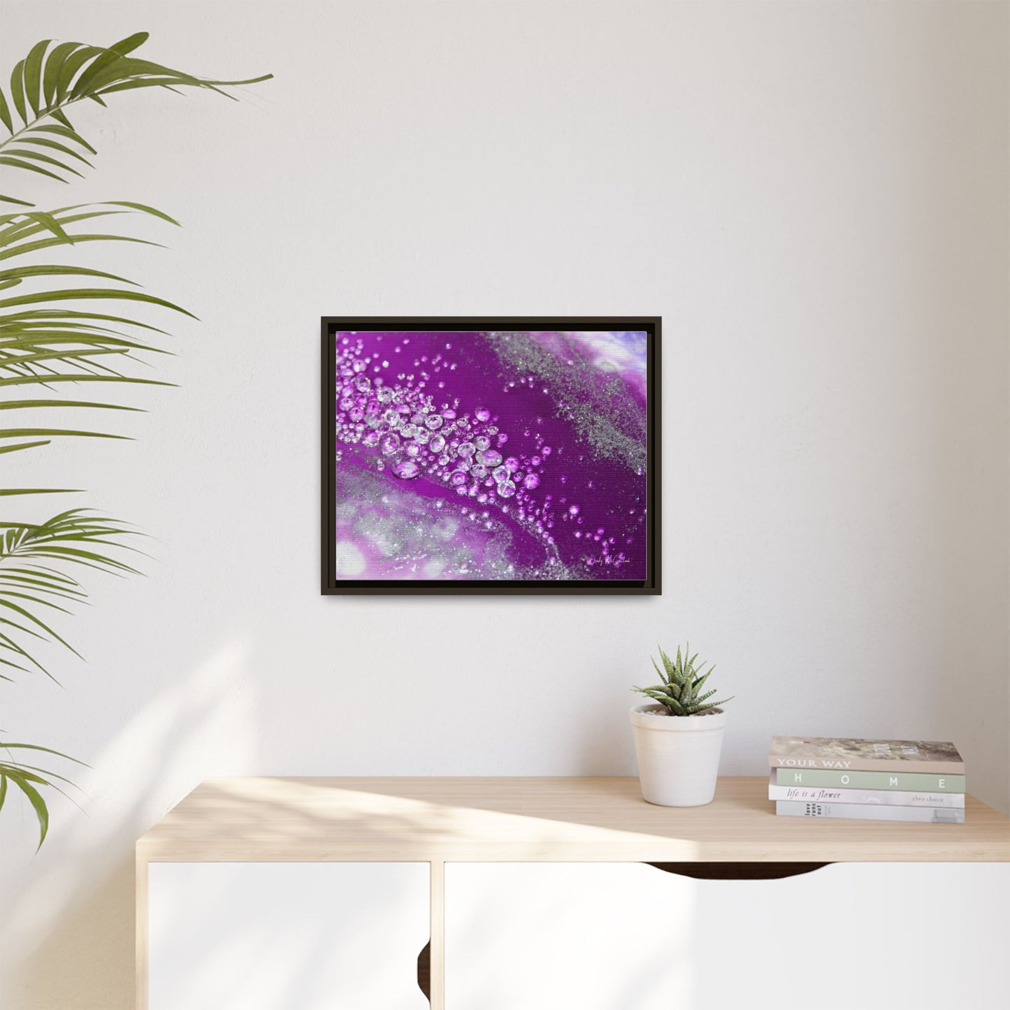 Amethyst Dreams Framed Print - Grace
