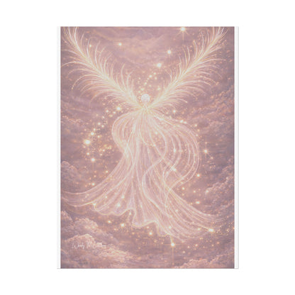 Archangel Chamuel – Fine Art Print | Angel of Love, Peace & Emotional Healing