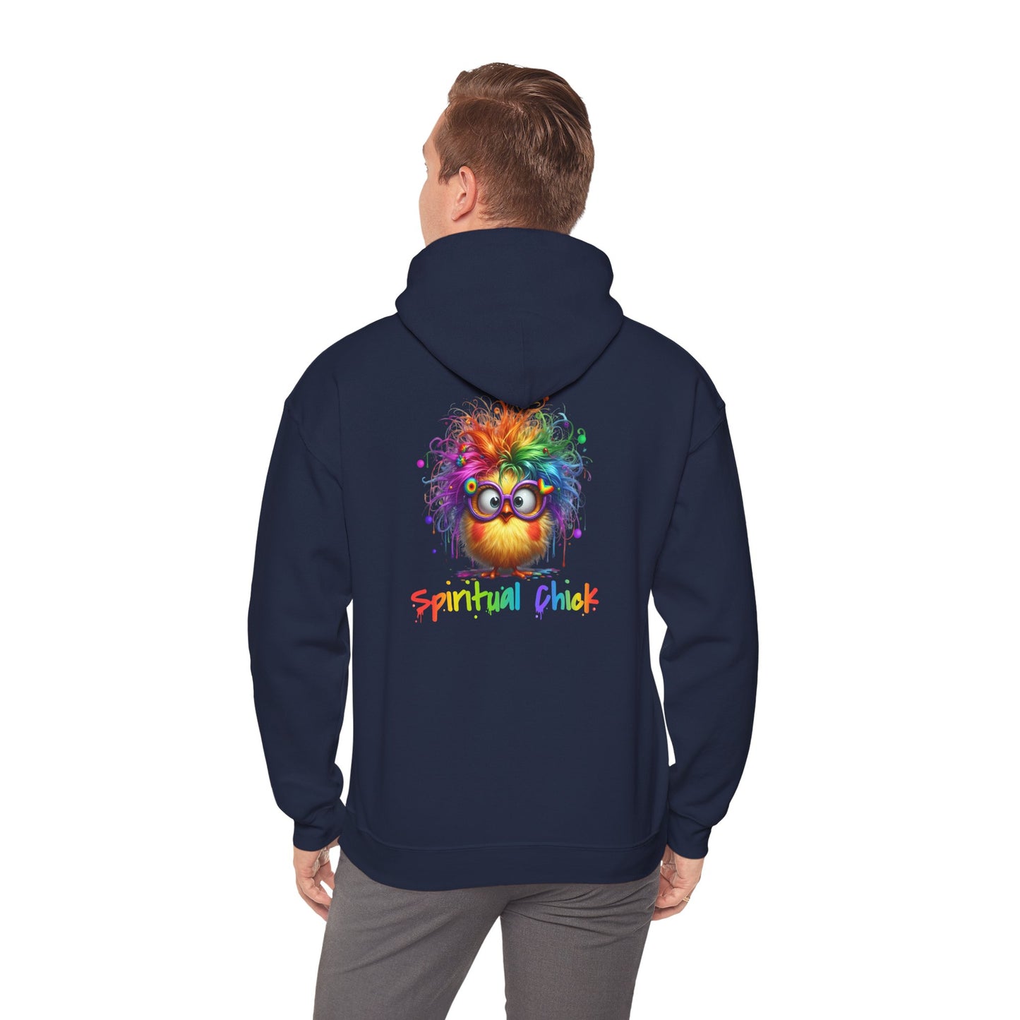 Spiritual Chick – Cute High-Vibe Rainbow Hoodie