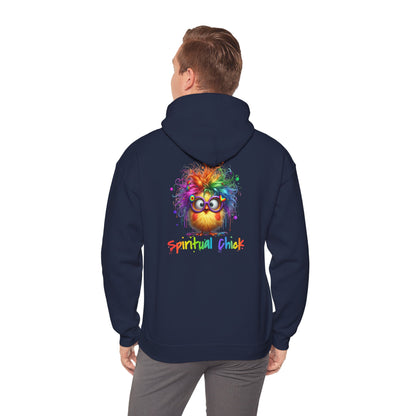 Spiritual Chick – Cute High-Vibe Rainbow Hoodie