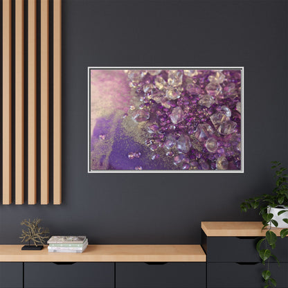 Amethyst Dreams Framed Print - Opulence