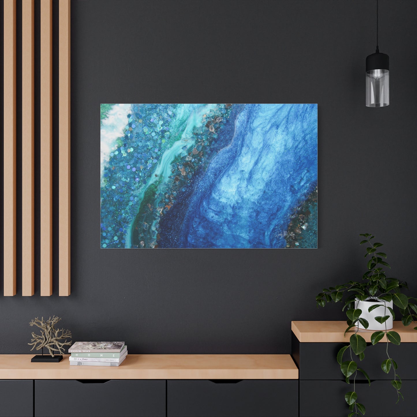 Elucidation Canvas Wall Art - Opulence