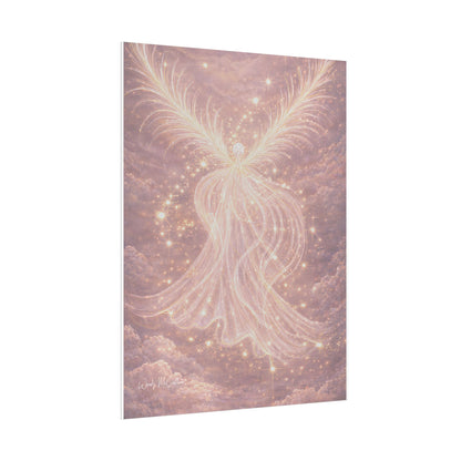 Archangel Chamuel – Fine Art Print | Angel of Love, Peace & Emotional Healing