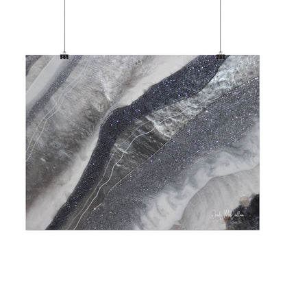 Grey Moonstone Fine Art Print - Grace