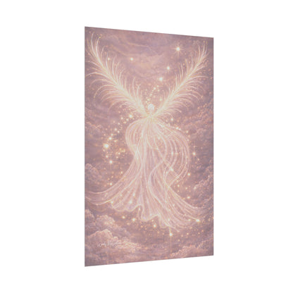 Archangel Chamuel – Fine Art Print | Angel of Love, Peace & Emotional Healing