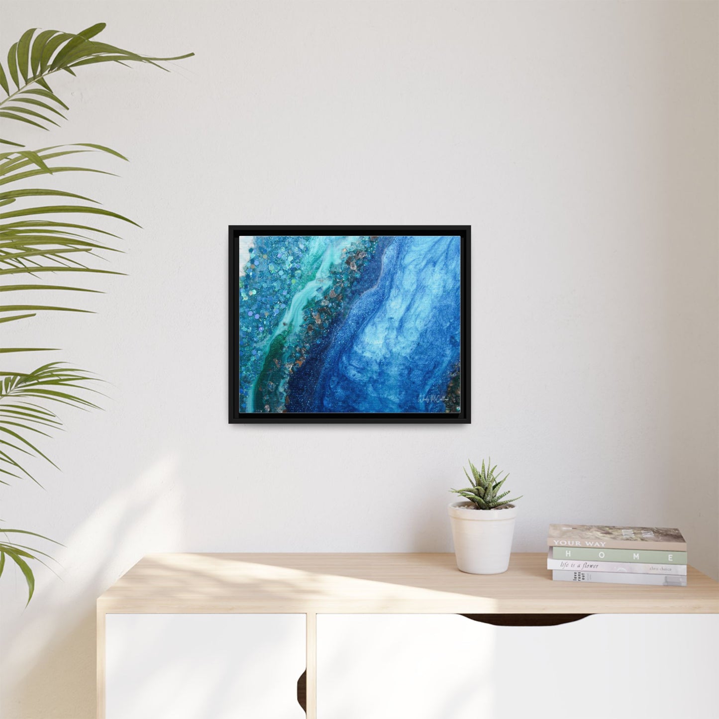 Elucidation Framed Print - Opulence