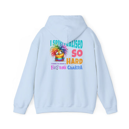 I Spiritualised Too Hard… I Think I’ve Blown a Chakra – Funny Rainbow Chick Hoodie