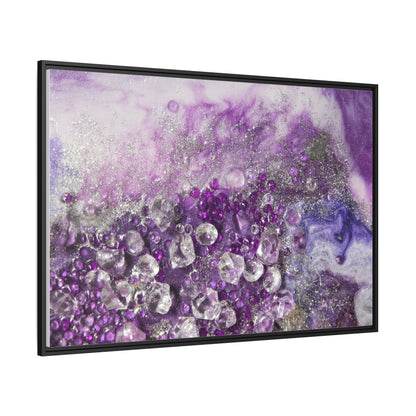 Amethyst Dreams Framed Print - Elegance