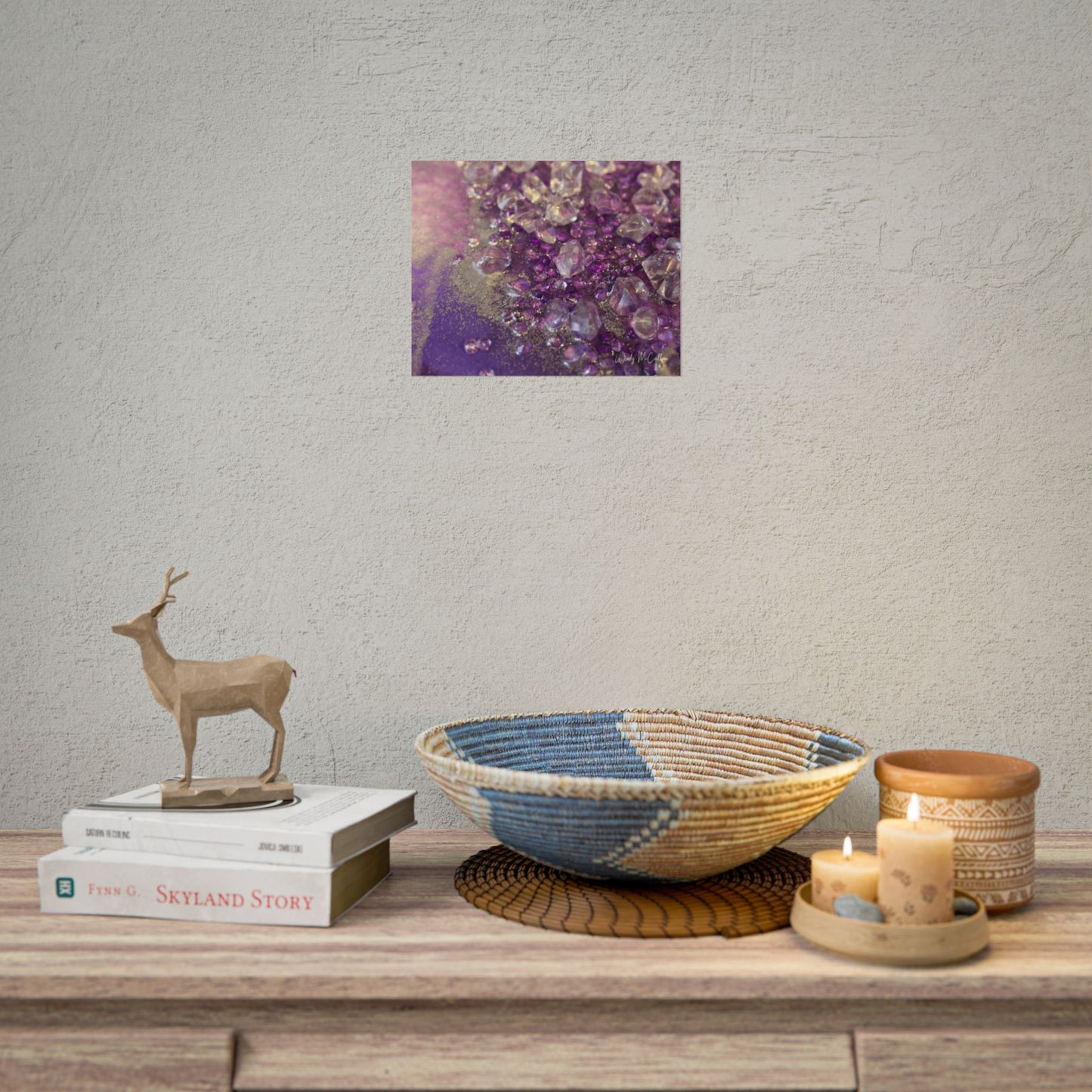 Amethyst Dreams Fine Art Print - Opulence