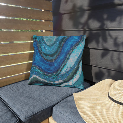 Elucidation Splendour Outdoor Pillow - Patio Cushion