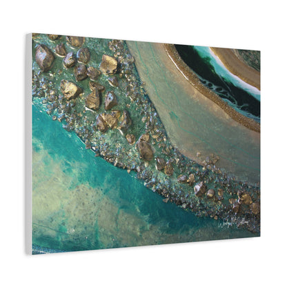 Dioptase Canvas Wall Art - Grace