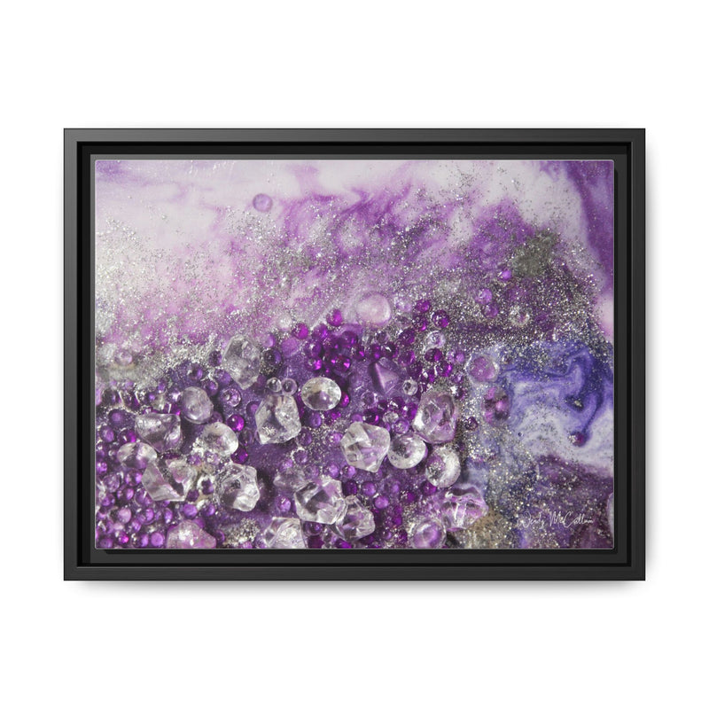 Amethyst Dreams Framed Print - Elegance