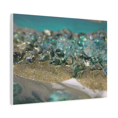 Dioptase Canvas Wall Art - Elegance